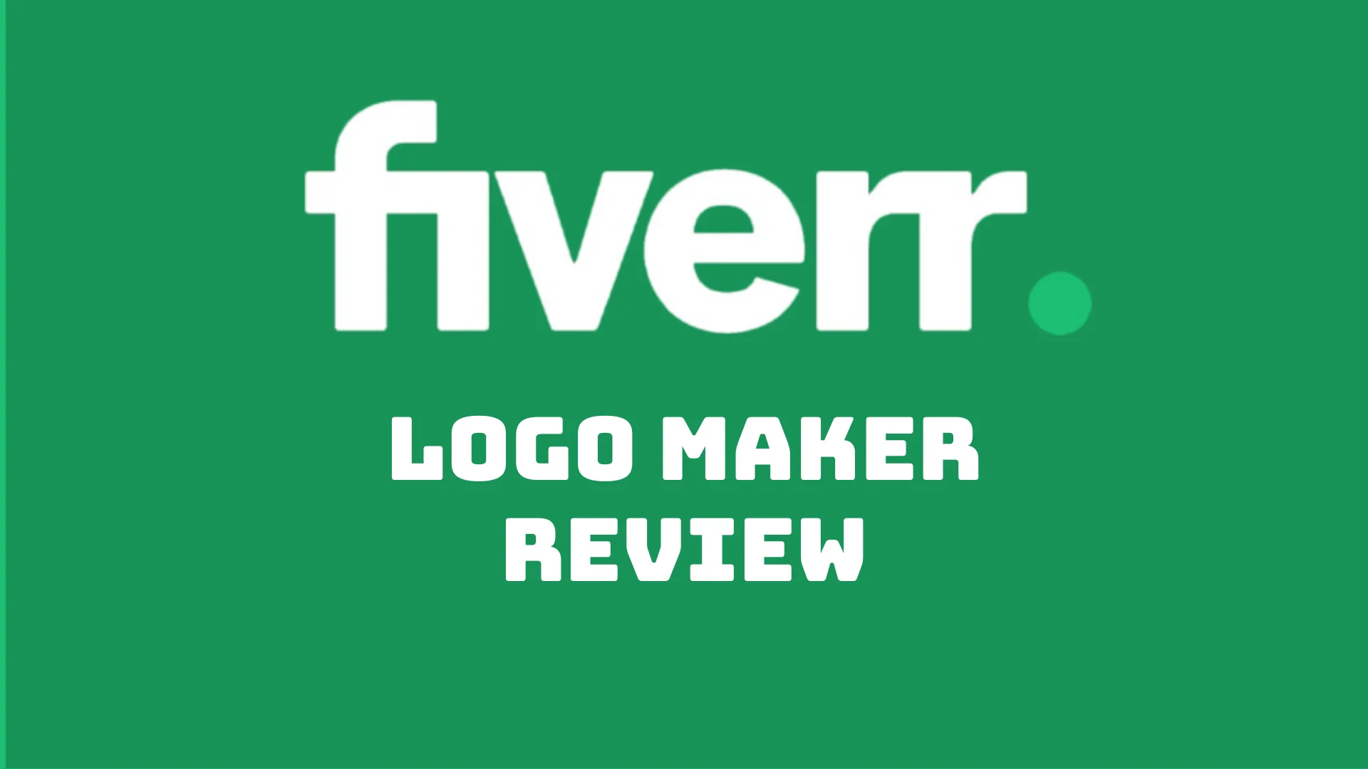 Fiverr logo design discount